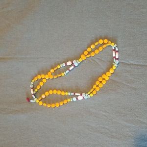 Long beaded necklace